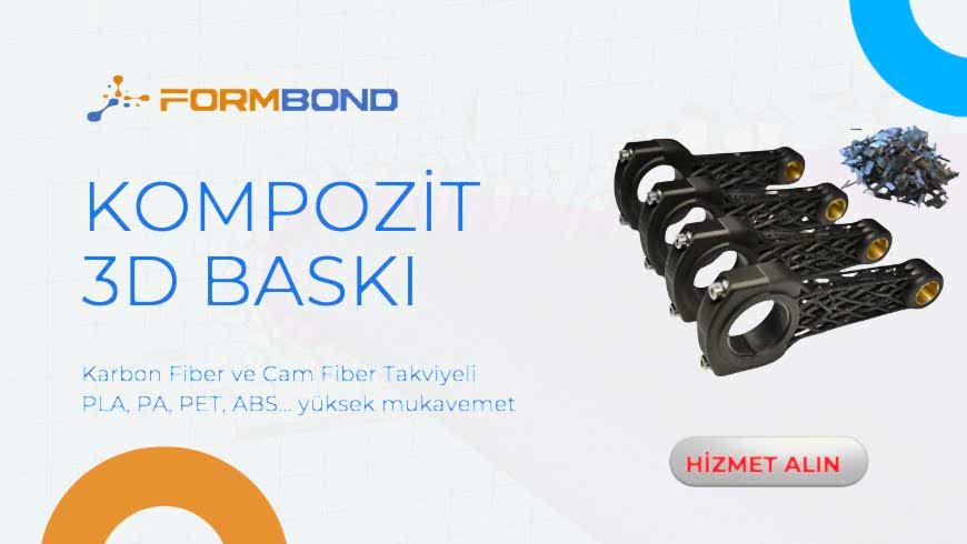 Kompozit 3D Baskı: Güçlü ve Dayanıklı