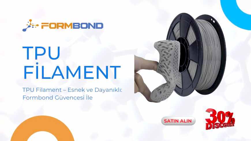 TPU Filament Satışı ve Bayiliği : Esnek Filament