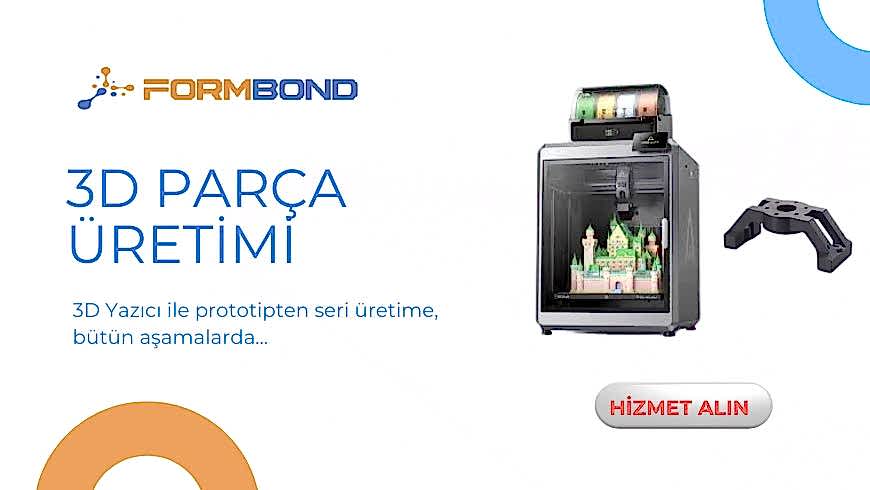 3D Parça Üretimi: Endüstriyi Dönüştüren Akıllı Üretim Teknolojisi